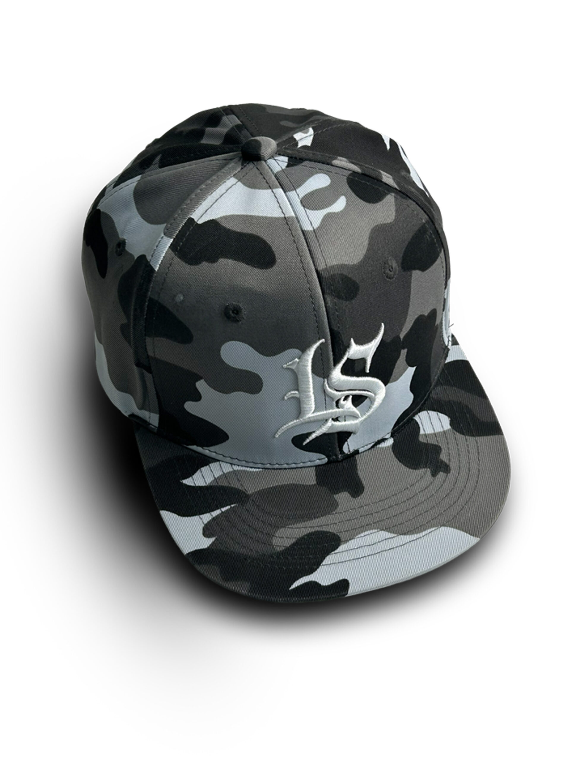 LS SNAPBACK – BLACK CAMO