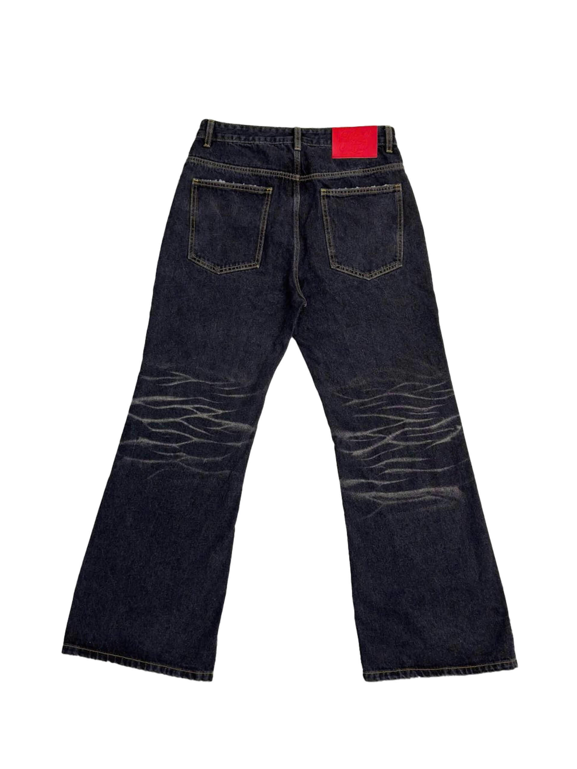 “SOBER” FLARE JEANS