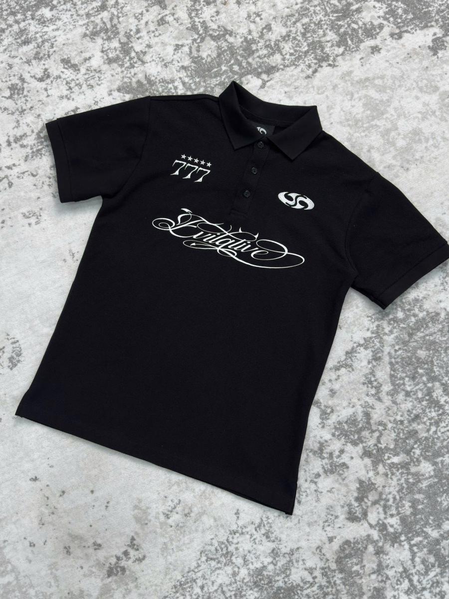 “777” BLACK POLO