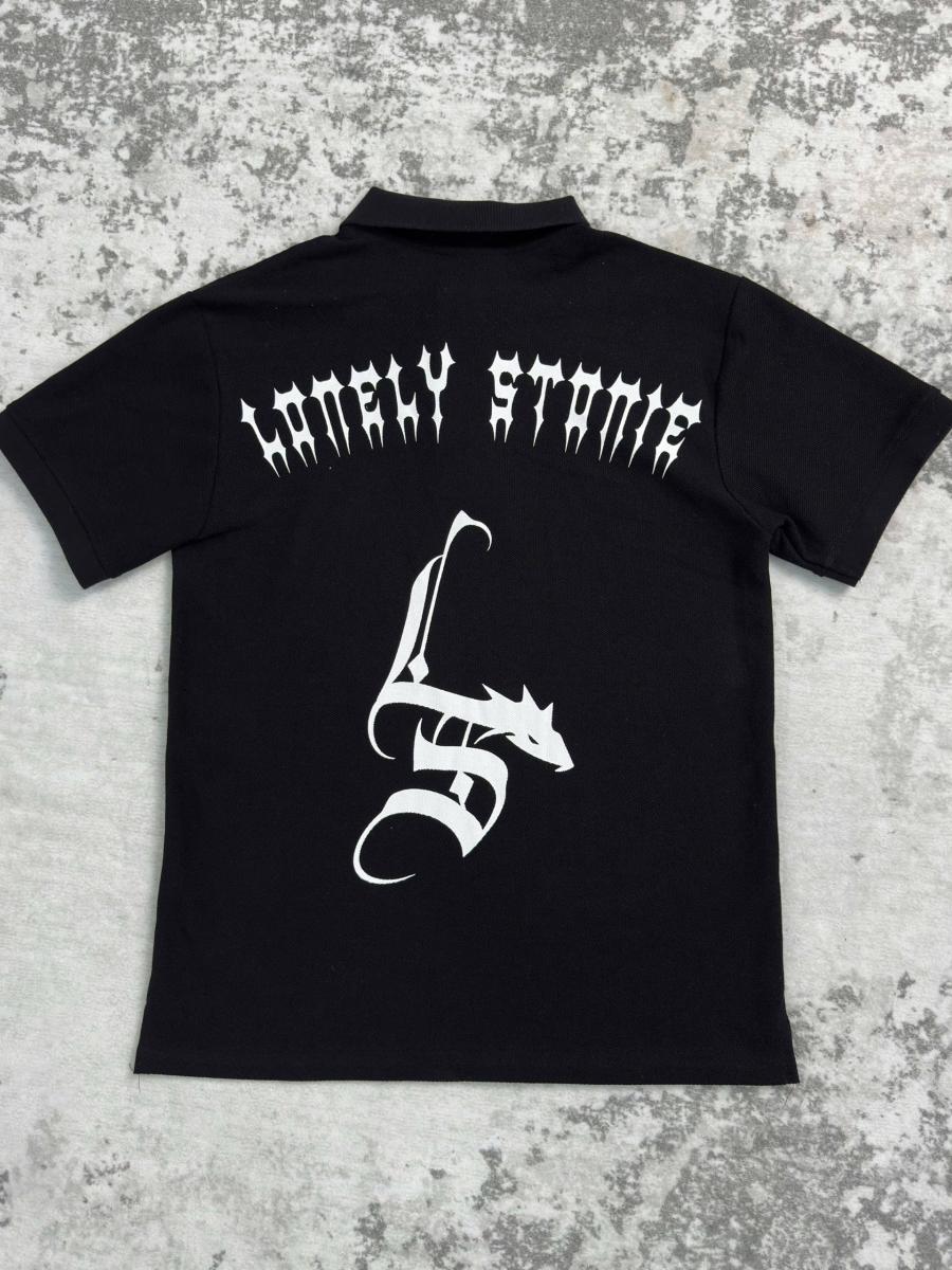 “777” BLACK POLO