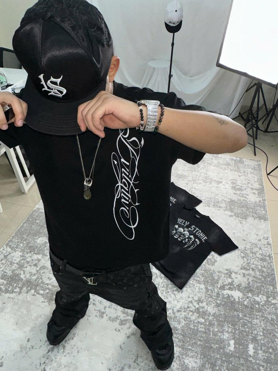 EVILALIVE BASIC BLACK TEE - 6